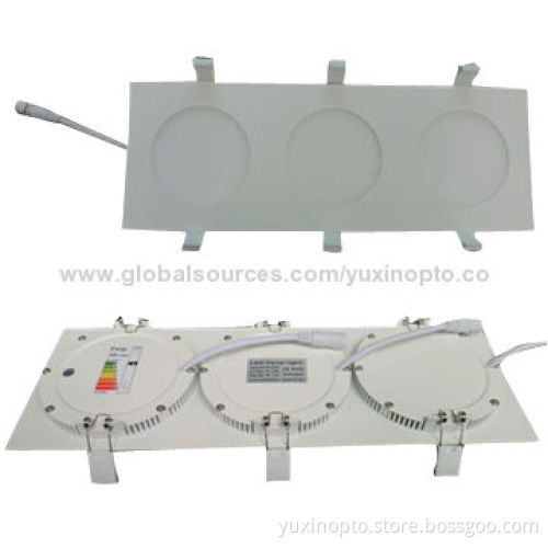 SAA-approved ultra-thin LED panel light, 3*9W power